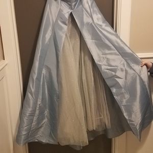 Strapless prom dress